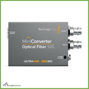 [BLACKMAGIC DESIGN] Mini Converter Optical Fiber 12G / 소형 컨버터